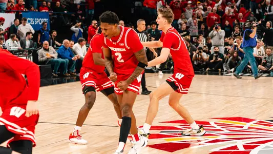 AJ Storr (2) celebrates against Purdue