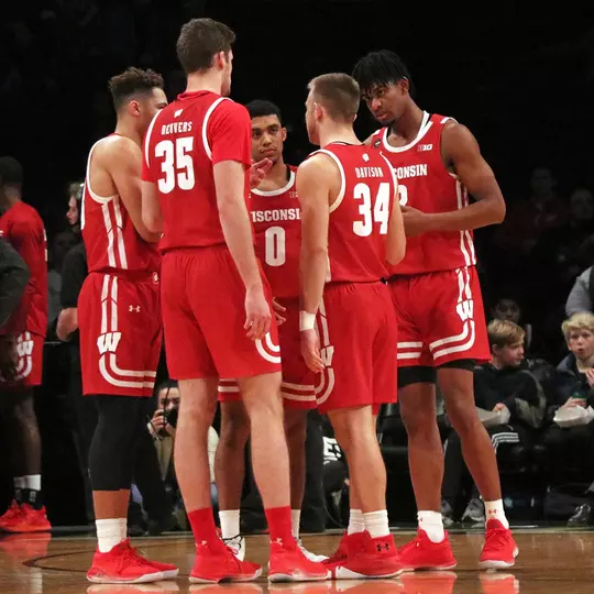 Wisconsin against New Mexico during 2019-20 season