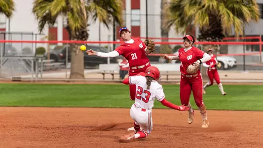 Ellie Hubbard turns double play against Utah