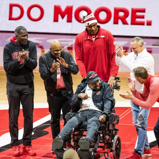 Howard Moore at the Kohl Center