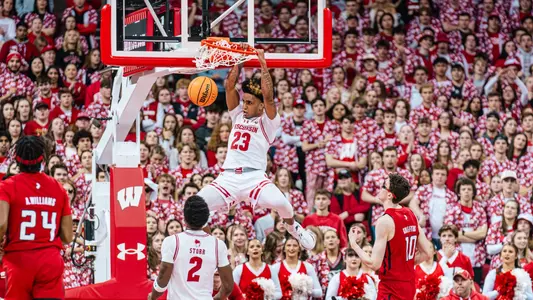 Chucky Hepburn (23) against Rutgers