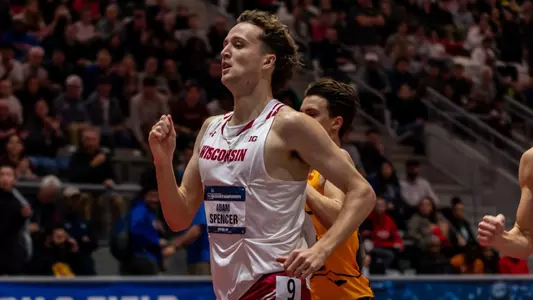 Adam Spencer finishes as runner-up in the men's mile at the 2024 NCAA Indoor Championships (March 9)
