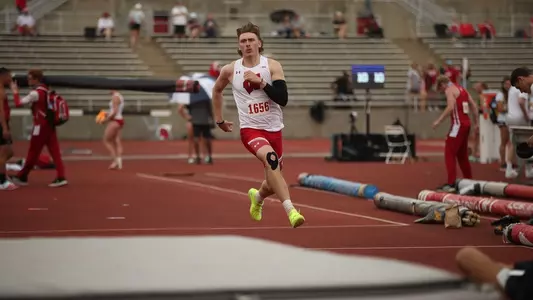 Cade Amborn competes in the Mt. Sac Relays decathlon Day 1 on April 17, 2024