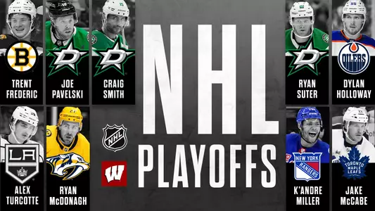 2024 NHL Badgers in the playoffs