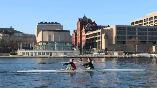 Lightweight Rowing on Lake Mendota near Terrace