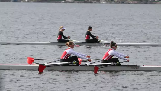 Lightweight Varsity Double vs. Stanford on Lake Mendota