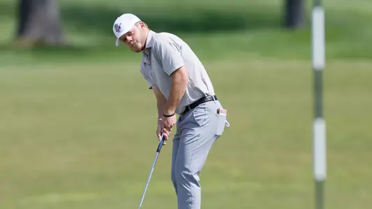 Jacob Beckman at the 2024 Big Ten Championships