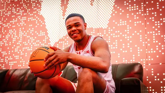 Camren Hunter during a photoshoot