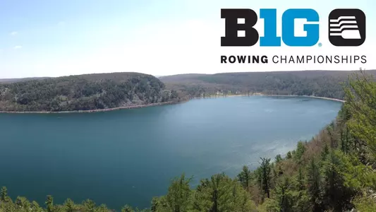 The 2024 Big Ten Rowing Championships will take place on Sunday, May 19, at Devil's Lake State Park