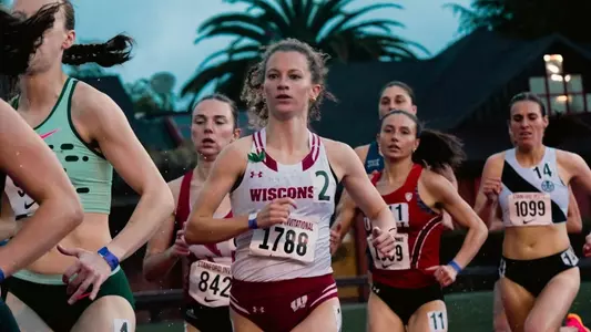 Madison Mooney competes in the 800 meters at the Stanford Invitational (March 29, 2024)