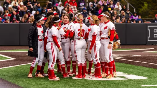 Team mound visit versus Rutgers