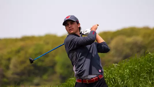 Cameron Huss at the 2023 NCAA Regional in Bath, Michigan