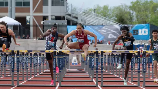 Giovanni Wearing earns silver at the 2024 Big Ten Outdoor Championships on May 12th