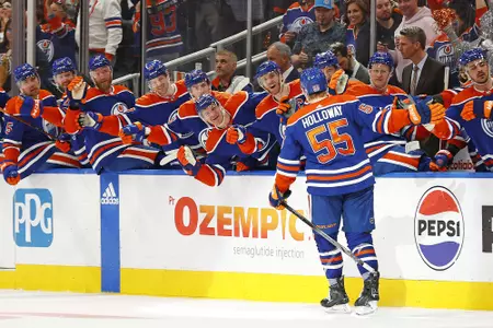 NHL: Stanley Cup Playoffs-Los Angeles Kings at Edmonton Oilers