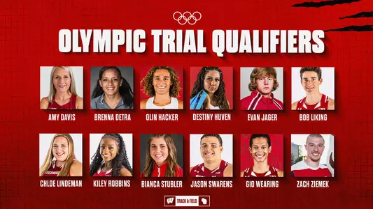 Badgers at the US Olympic Track and Field Trials