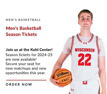 Men's Basketball Season Tickets. Join us at the Kohl Center! Season tickets for 2024-2025 are now available! Secure your seats for new matchups and new opportunities this year.