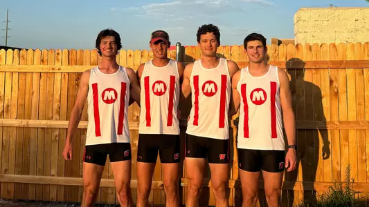 U23 men's four qualifies for under 23 championships - Jack O'Brien, Lucas Farmer, Andrew Soman and Will Klipstine