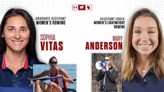 Sophia Vitas and Mary Anderson - new women's rowing coaches