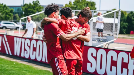 Ryan Quintos celebrates first career goal
