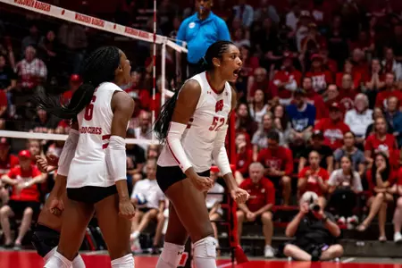 Carter Booth celebrates in match vs Bradley