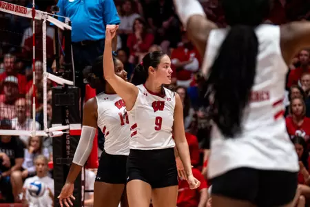 CC Crawford celebrates point