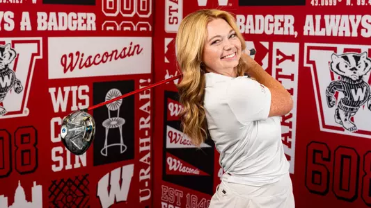 Carly Carter poses for a photo during a 2024 photoshoot