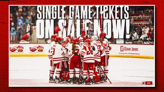 Women's Hockey Single Game Tickets Graphic