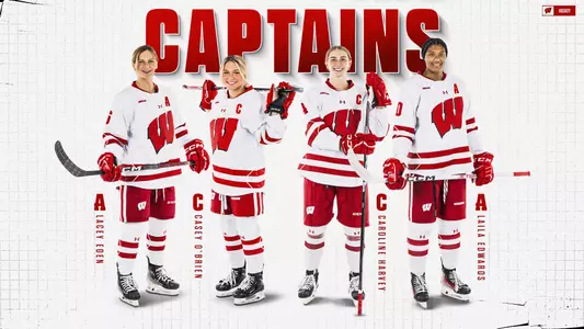 2024-25 Wisconsin Women's Hockey Captains