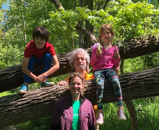 Kris Dressler and family