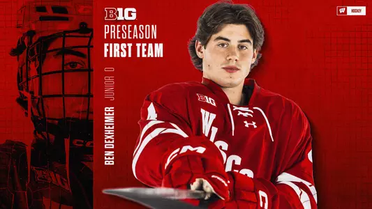 Ben Dexheimer Preseason Award graphic