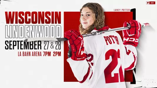 WHKY vs. Lindenwood Headline Image with Laney Potter