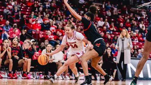 Natalie Leuzinger drives the ball
