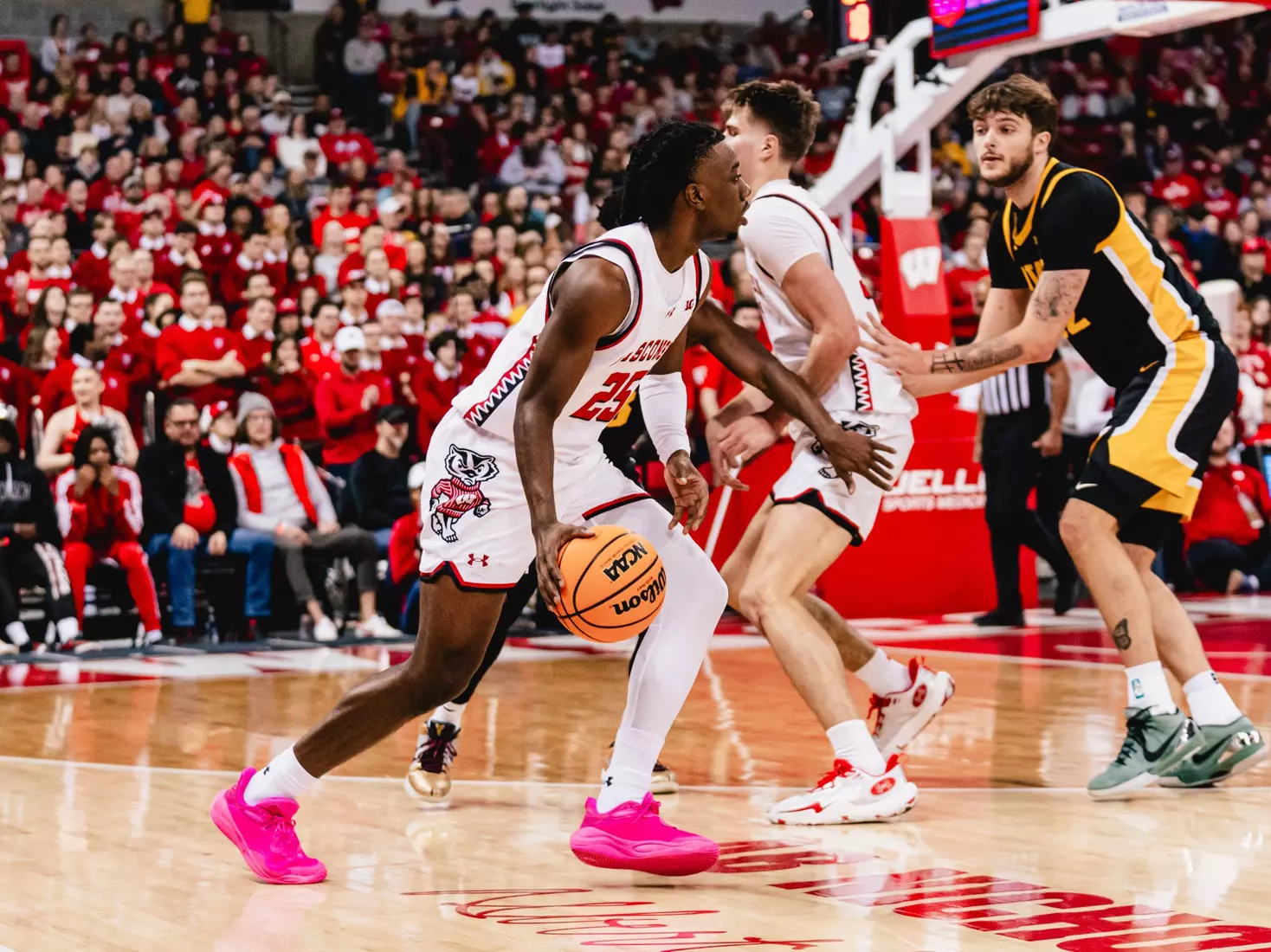John Blackwell comes off a screen vs. Iowa