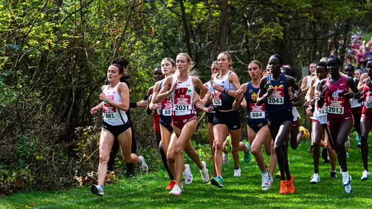 Leané Willemse leads the Badgers in the Nuttycombe Invitational