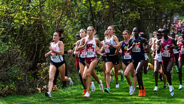 Leané Willemse leads the Badgers in the Nuttycombe Invitational