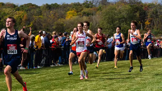Liame Newhart running at Nuttycombe