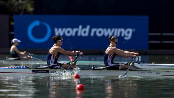 Isa Darvin and Grace Joyce at 2025 World Championships