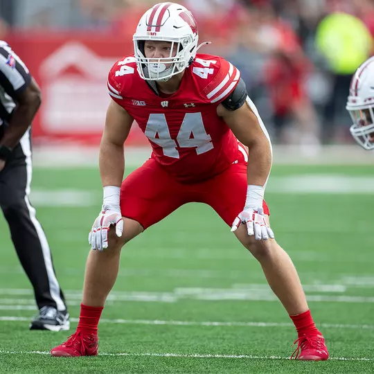 Cooper Catalano lines up vs. Ohio State