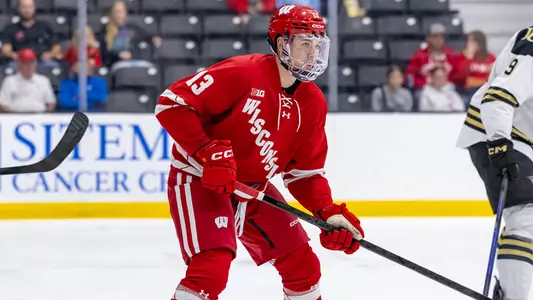 Christian Fitzgerald skates at Lindenwood