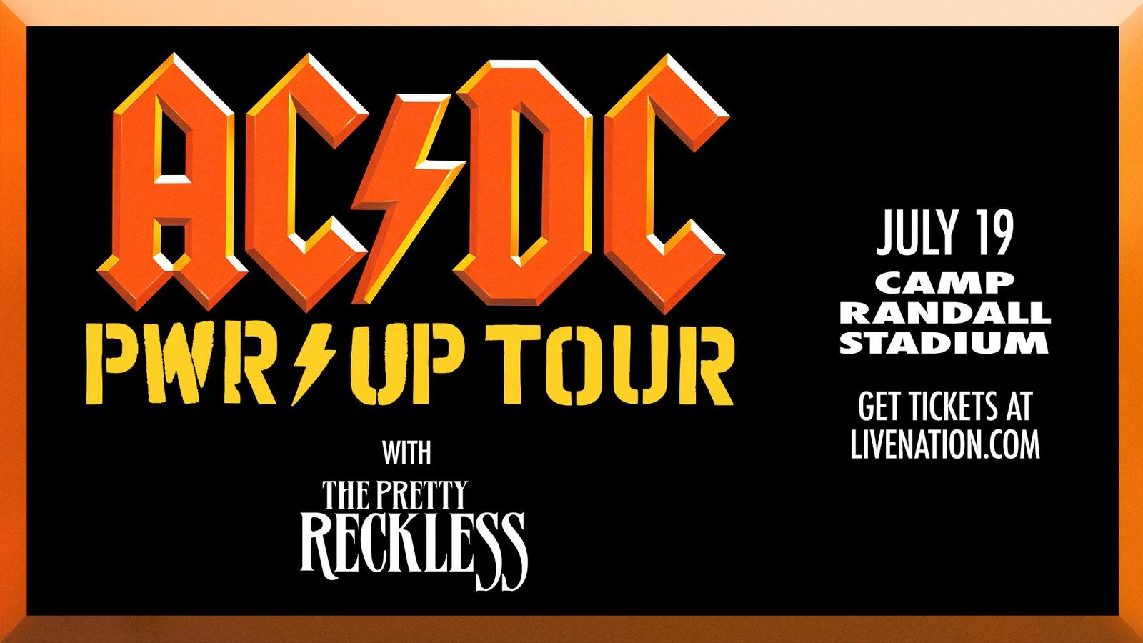 AC/DC coming to Camp Randall, Tickets on sale Nov. 7 | Wisconsin Badgers