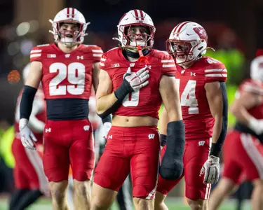 Alliegro celebrates TFL vs. Illinois