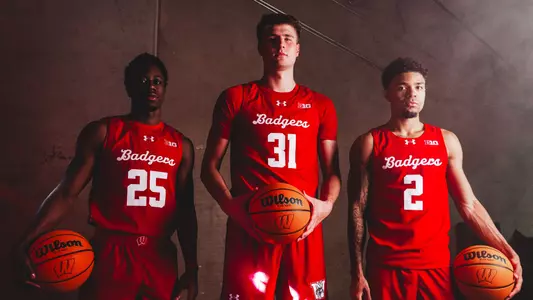 Wisconsin Men's Basketball's "By the Players" Alternate Uniforms for 2025-26