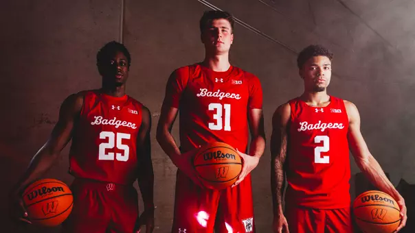 Wisconsin Men's Basketball's "By the Players" Alternate Uniforms for 2025-26