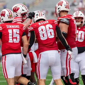 Lance Mason celebrates TD vs. Maryland