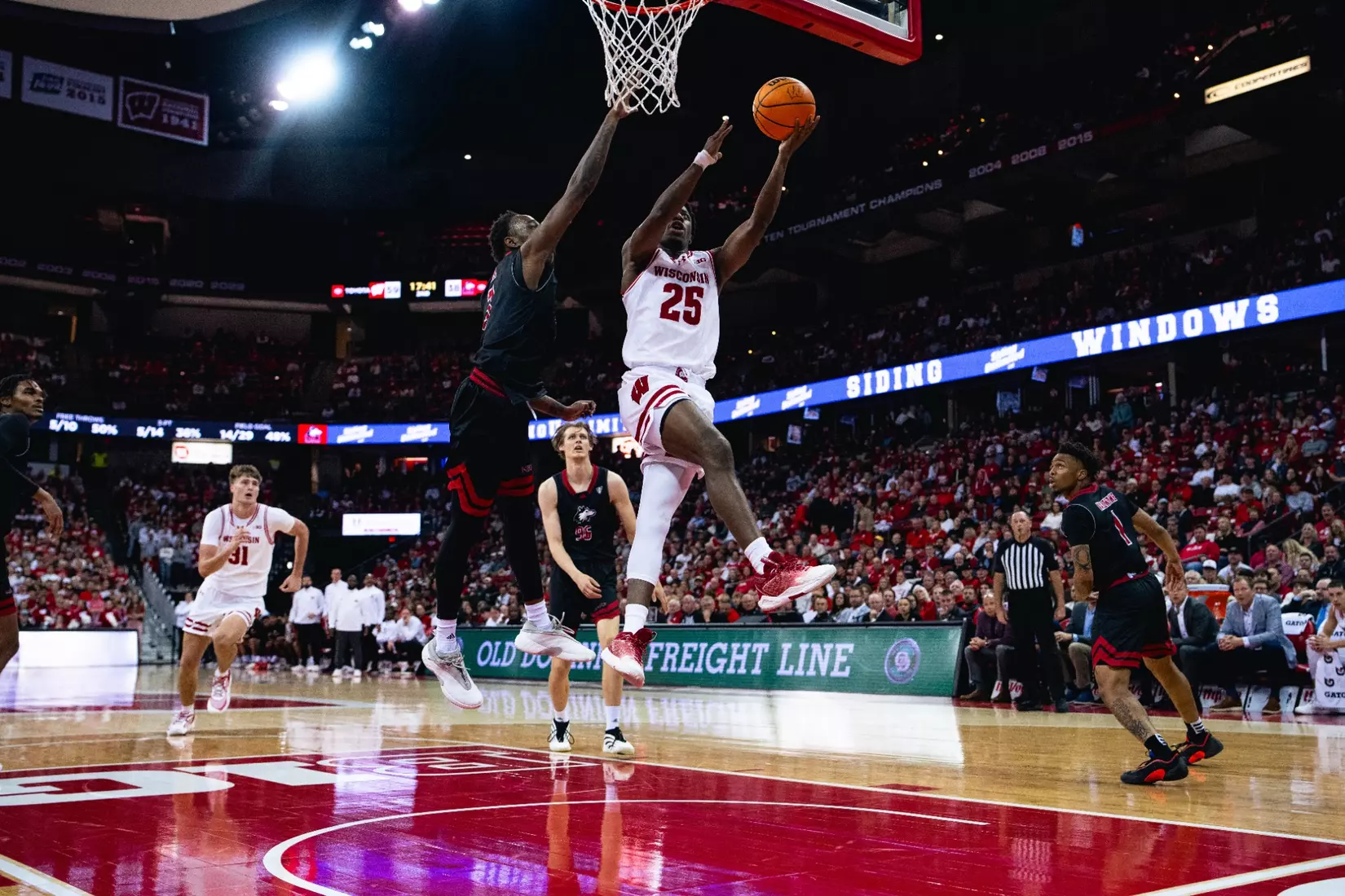 John Blackwell finishes with 15 points against NIU