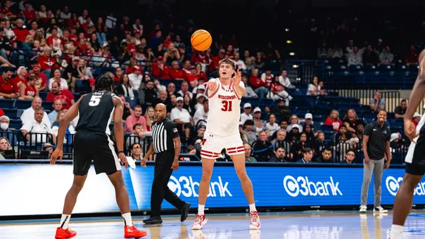 Nolan Winter fires pass against Providence