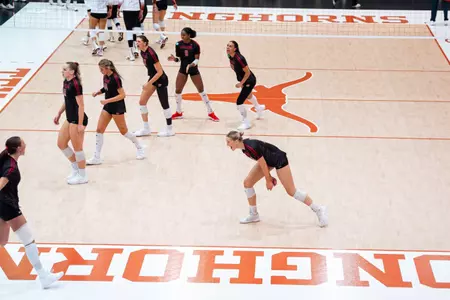 Natalie Wardlow celebrates after service ace over Stanford