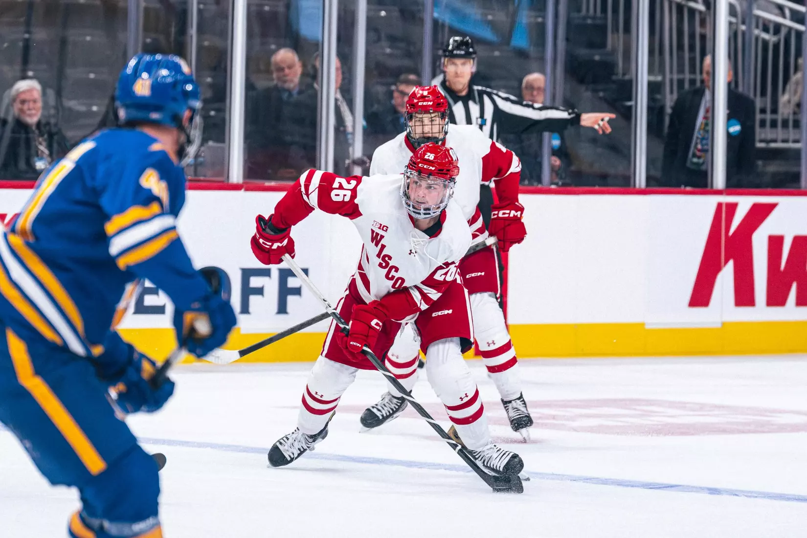 Weston Knox - Wisconsin Men's Hockey vs Lake Superior State - Kwik Trip Holiday Face-Off