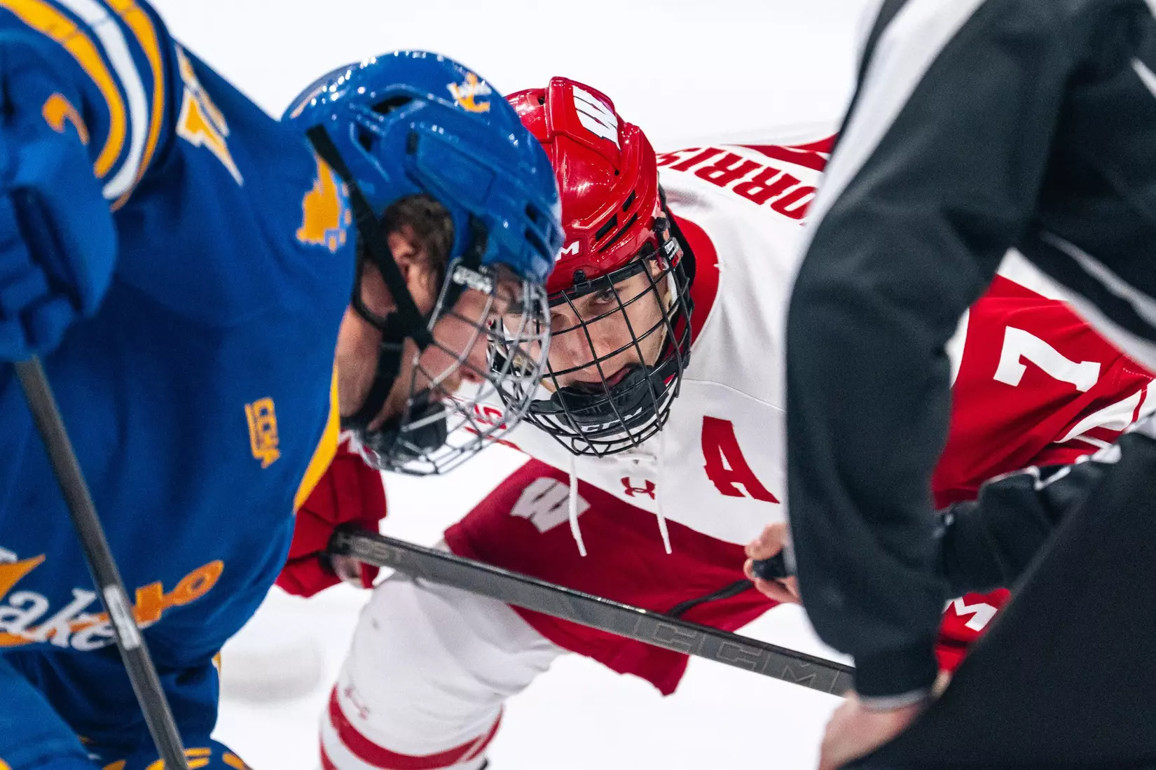 Gavin Morrissey - Wisconsin Men's Hockey vs Lake Superior State - Kwik Trip Holiday Face-Off