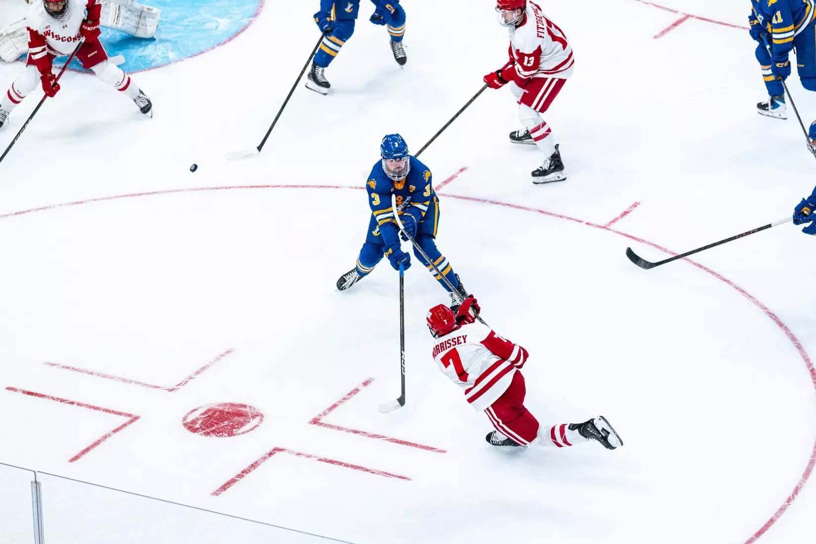Gavin Morrissey - Wisconsin Men's Hockey vs Lake Superior State - Kwik Trip Holiday Face-Off